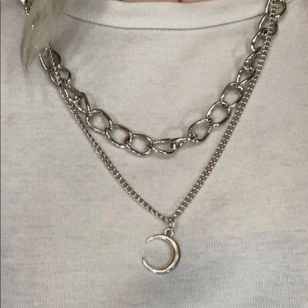 Moon necklace